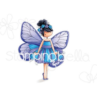 Stamping Bella Stempel - Tiny Townie Butterfly Girl Blanche
