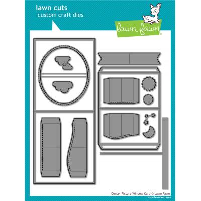Lawn Fawn Fawn Cuts - Center Picture Window Card
