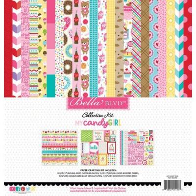 Bella Blvd My Candy Girl Designpapier - Collection Kit
