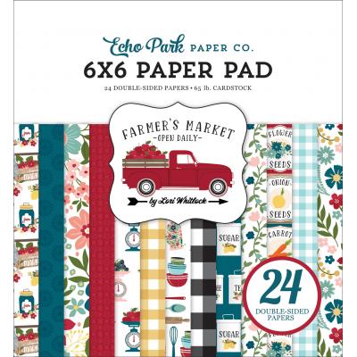 Echo Park Farmer's Market Designpapier - Paper Pad