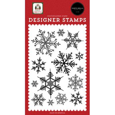 Carta Bella Home For Christmas Clear Stamps - Snowflake Season
