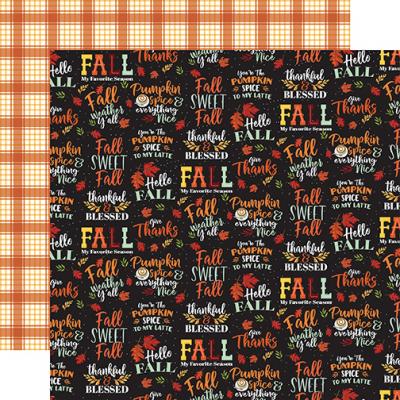Carta Bella Welcome Autumn Designpapier - Fall Sweet Fall
