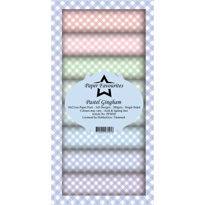 Dixi Craft Paper Favourites Designpapier - Pastel Gingham