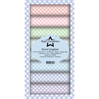 Dixi Craft Paper Favourites Designpapier - Pastel Gingham