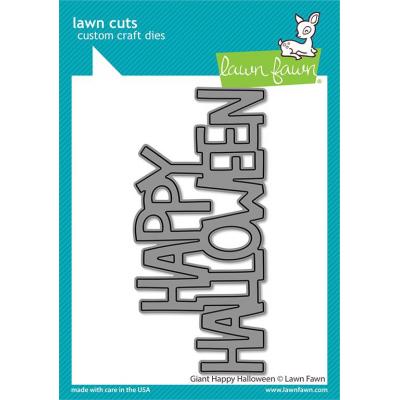 Lawn Fawn Lawn Cuts - Giant Happy Halloween