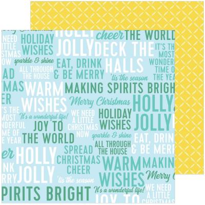 Pinkfresh Studio Holiday Magic Designpapier - Warm Wishes