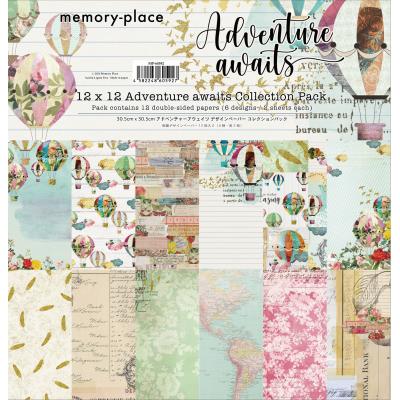 Asuka Studio Memory Place Adventure Awaits Designpapier - Paper Pack