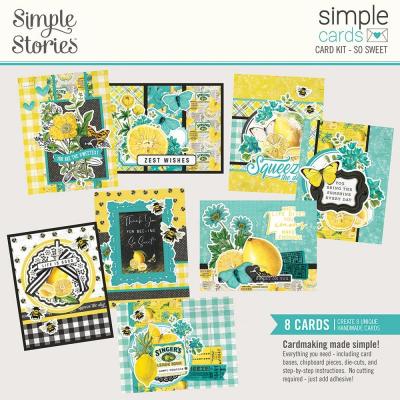 Simple Stories Simple Vintage Lemon Twist - Cards Kit So Sweet