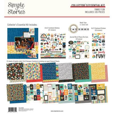 Simple Stories Family Fun Designpapier - Collector's Essential Kit