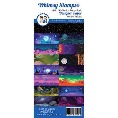 Whimsy Stamps Paper Pack Designpapier - Lost in Space