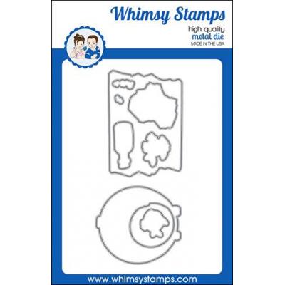 Whimsy Stamps Outline Die Set - Lookin' Shark Elements
