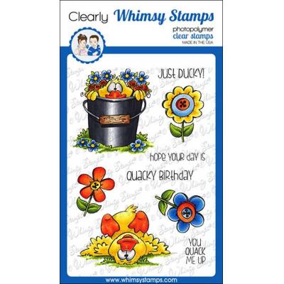 Whimsy Stamps Clear Stamps - Lucky Ducky
