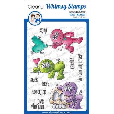 Whimsy Stamps Clear Stamps - Voo Doo