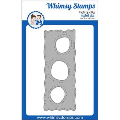 Whimsy Stamps Die - Slimline Wobbly Windows