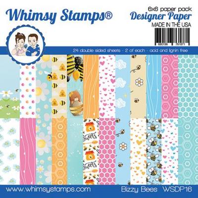 Whimsy Stamps Designpapier - Bizzy Bees