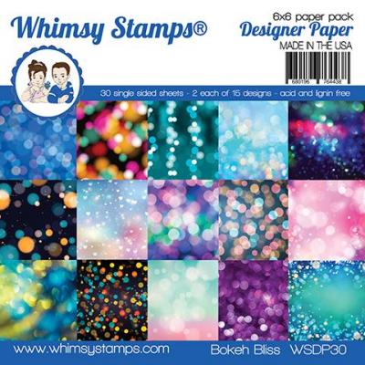 Whimsy Stamps Designpapier - Bokeh Bliss