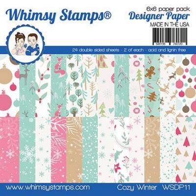Whimsy Stamps Designpapier - Cozy Winter