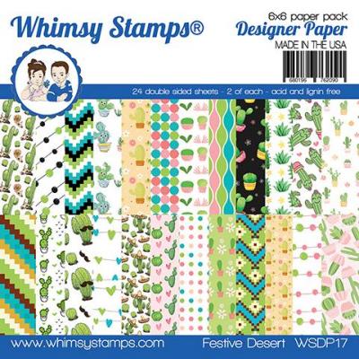 Whimsy Stamps Designpapier - Festive Desert