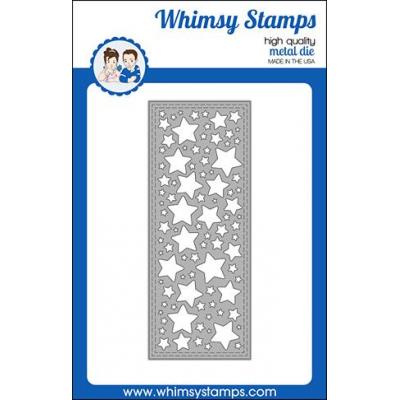 Whimsy Stamps Die - Slimline Stars Background