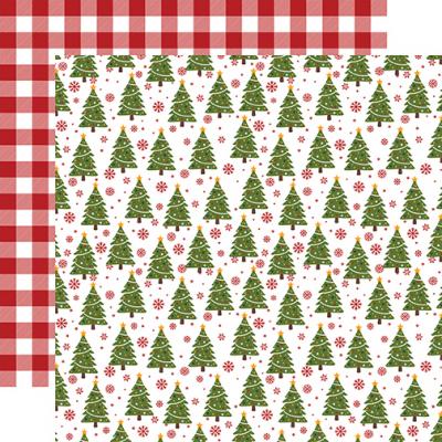 Echo Park Christmas Magic Designpapier - Tree Trimmings