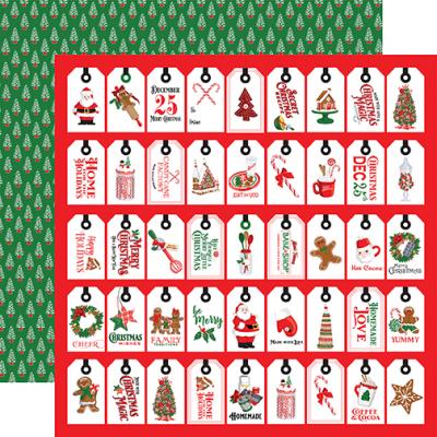 Carta Bella Christmas Cheer Designpapier - Just For You Tags