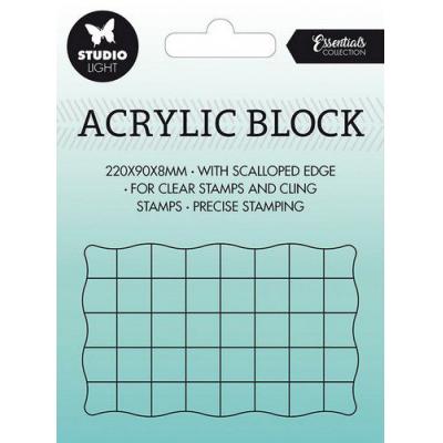 StudioLight Block For Clearstamp - Acrylblock