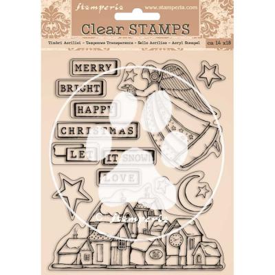 Stamperia Clear Stamps - Christmas Patchwork