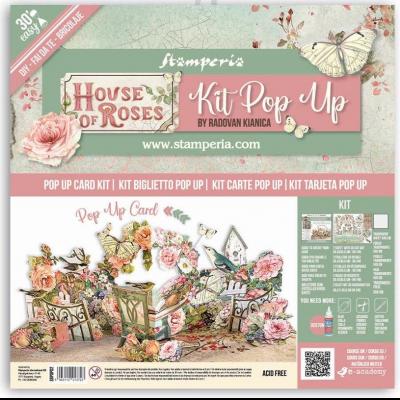 Stamperia Pop Up Kit - House Of Roses