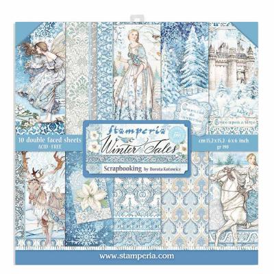Stamperia Winter Tales Designpapier - Paper Pack
