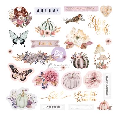 Prima Marketing Hello Pink Autumn - Ephemera