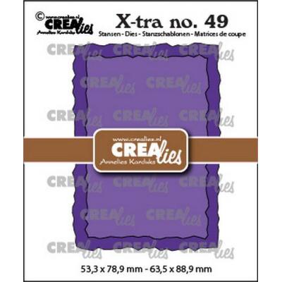 Crealies Stanzschablonen - Xtra no. 49