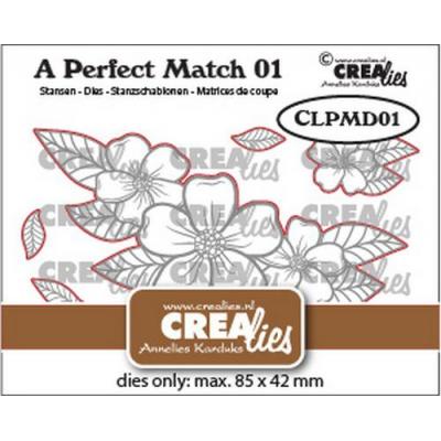 Crealies A perfect match Dies - Blumenstrauß