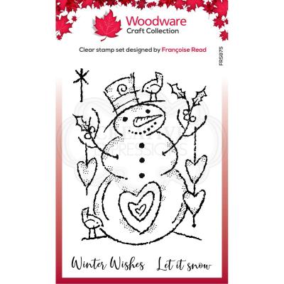 Creative Expressions Clear Stamps - Loving Snowman