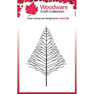 Creative Expressions Woodware Craft Collection Clear Stamps - Wide Twiggy Tree
