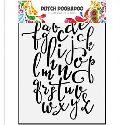 Dutch DooBaDoo Mask Art - Alphabet