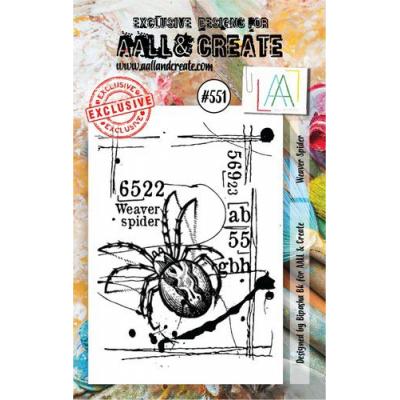 AALL & Create Clear Stamp Nr. 551 - Weaver Spider