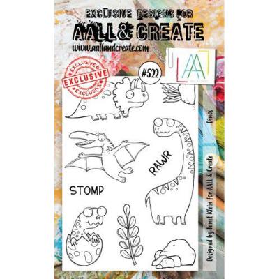 AALL & Create Clear Stamps Nr. 522 - Dinos