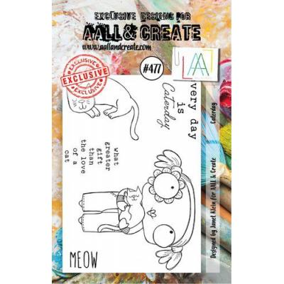 AALL & Create Clear Stamps Nr. 477 - Caterday