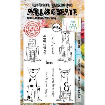 AALL & Create Clear Stamps Nr. 465 - Tall Cats