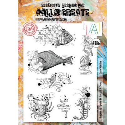 AALL & Create Clear Stamps Nr. 386 - Ocean Wonders
