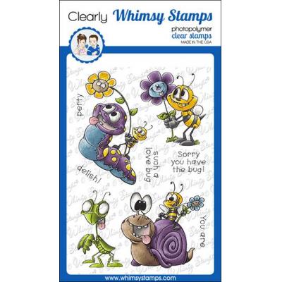 Whimsy Stamps Clear Stamps - Love Buggies