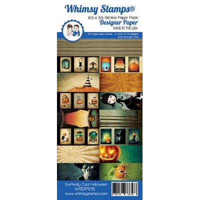 Whimsy Stamps Paper Pack Designpapier - SurReally Cool Halloween