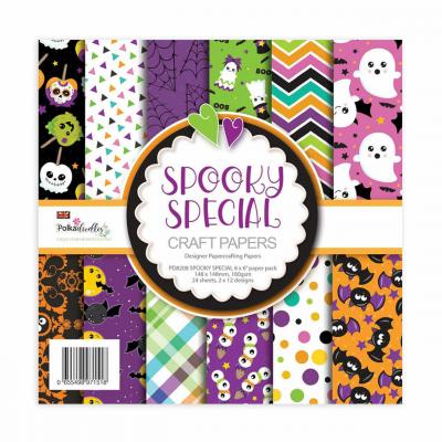Polkadoodles Spooky Special Designpapier - Paper Pack