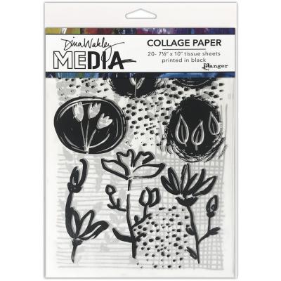 Ranger Dina Wakley Media Tissue Paper - Things That Grow