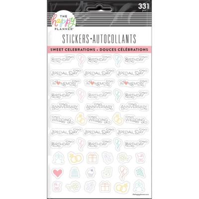 me & my BIG ideas Happy Planner Stickers - Sweet Celebrations