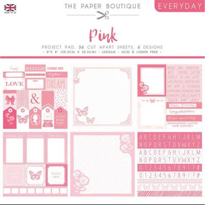 The Paper Boutique Project Pad - Everyday Shades Of Pink