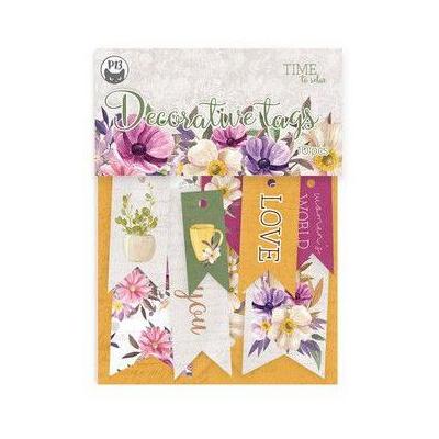 Piatek13 Time To Relax Die Cuts - Flags