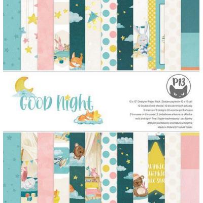 Piatek13 Good Night Designpapier - Paper Pad