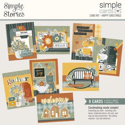 Simple Stories Hearth & Home Card Kit  - Happy Greetings