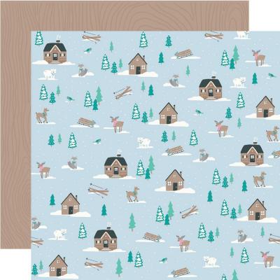 Simple Stories Feelin' Frosty Designpapier - Warm & Cozy